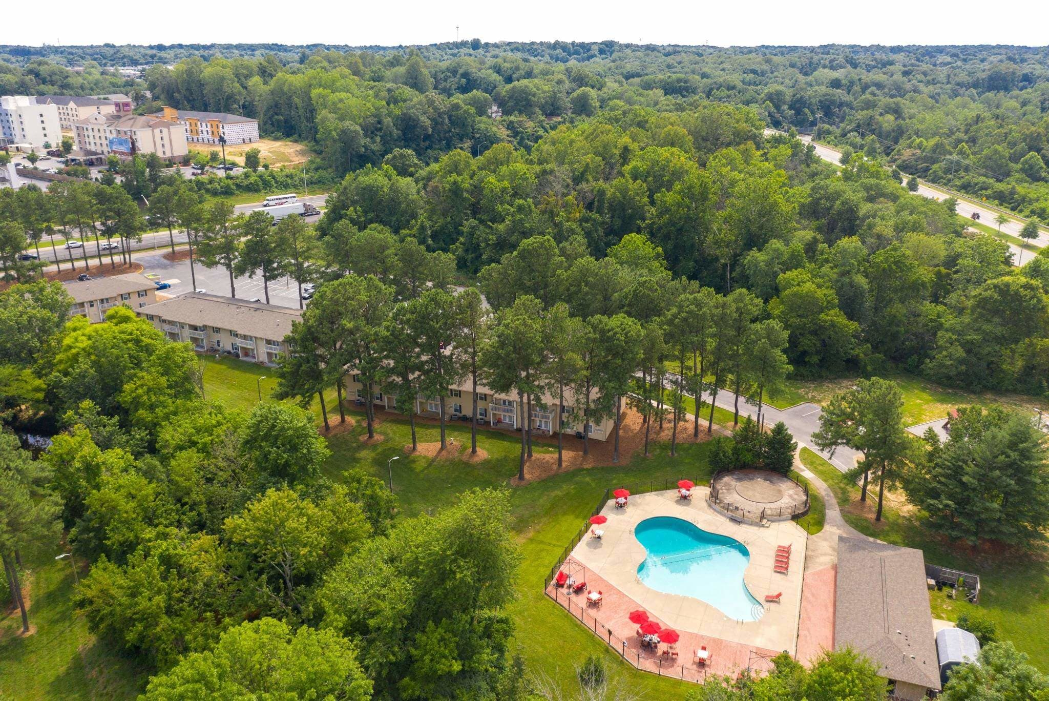 exterior at Retreat at Copper Creek located in Greensboro, NC