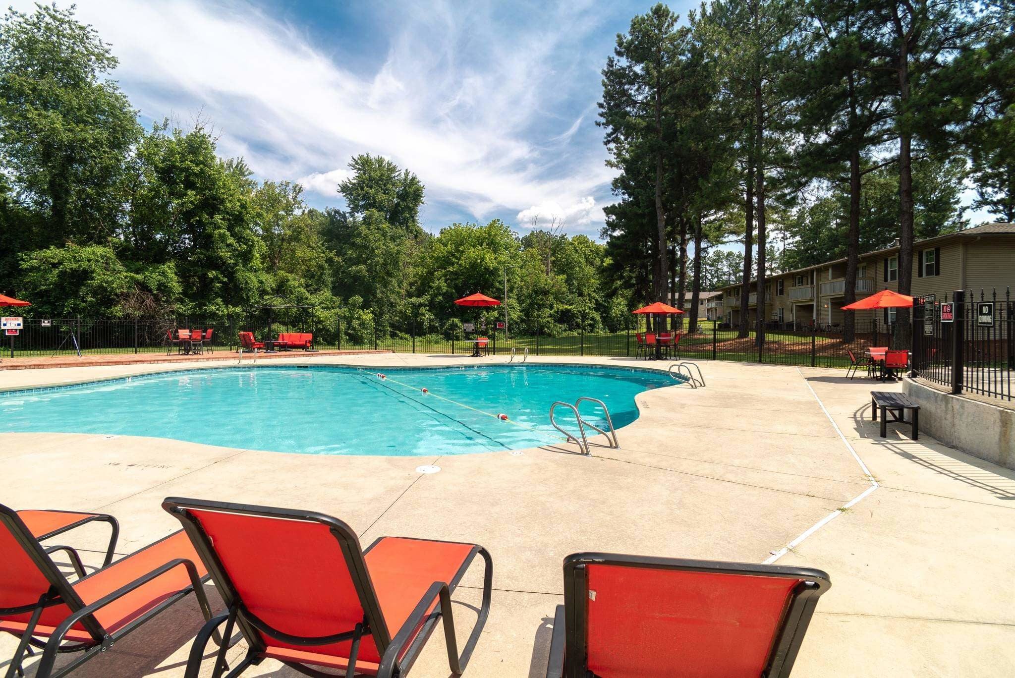 pool at Retreat at Copper Creek located in Greensboro, NC